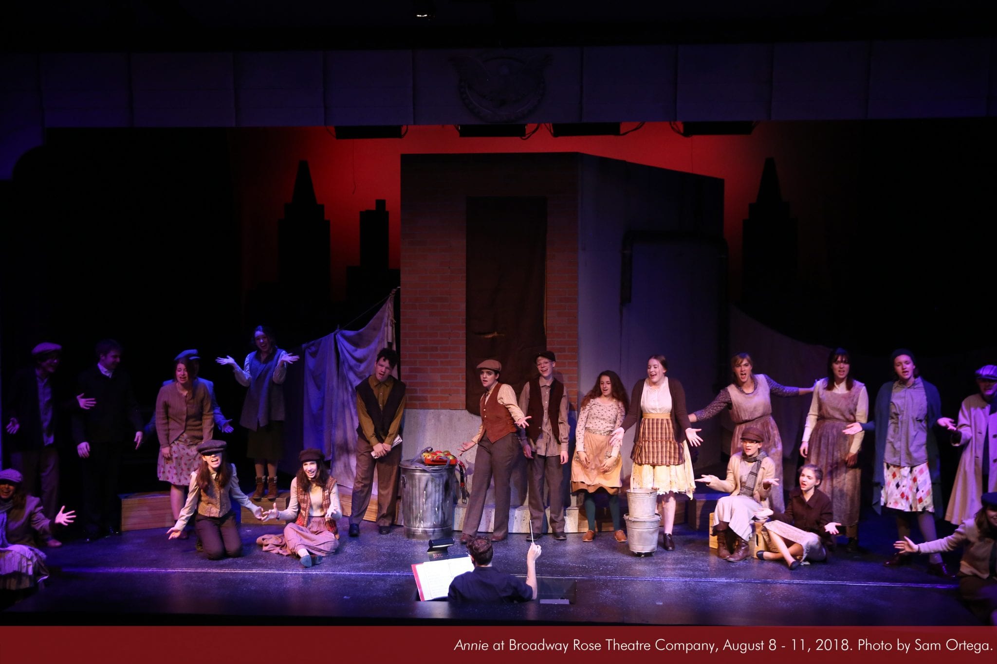 Broadway Rose Christmas 2022 Annie: Teen Workshop Production | Broadway Rose Theatre Company