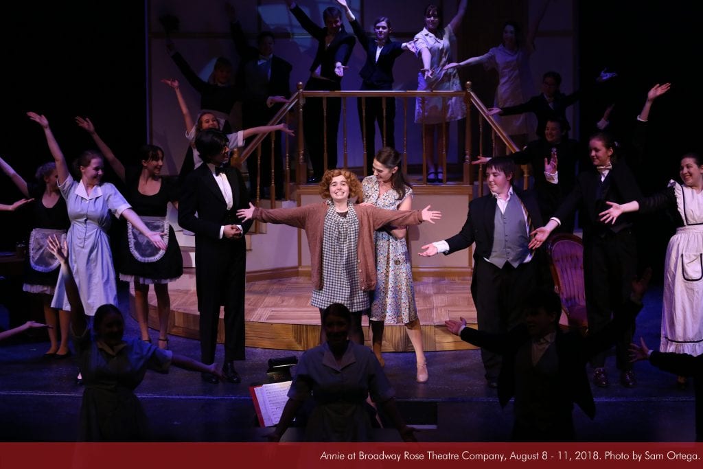 Annie: Teen workshop Production | Broadway Rose Theatre Company