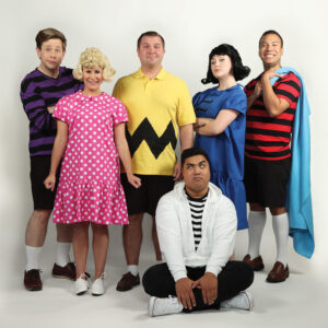 Cast photo from You're a Good Man, Charlie Brown