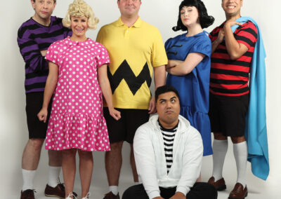 Cast photo from You're a Good Man, Charlie Brown