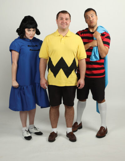 Cast photo from You're a Good Man, Charlie Brown