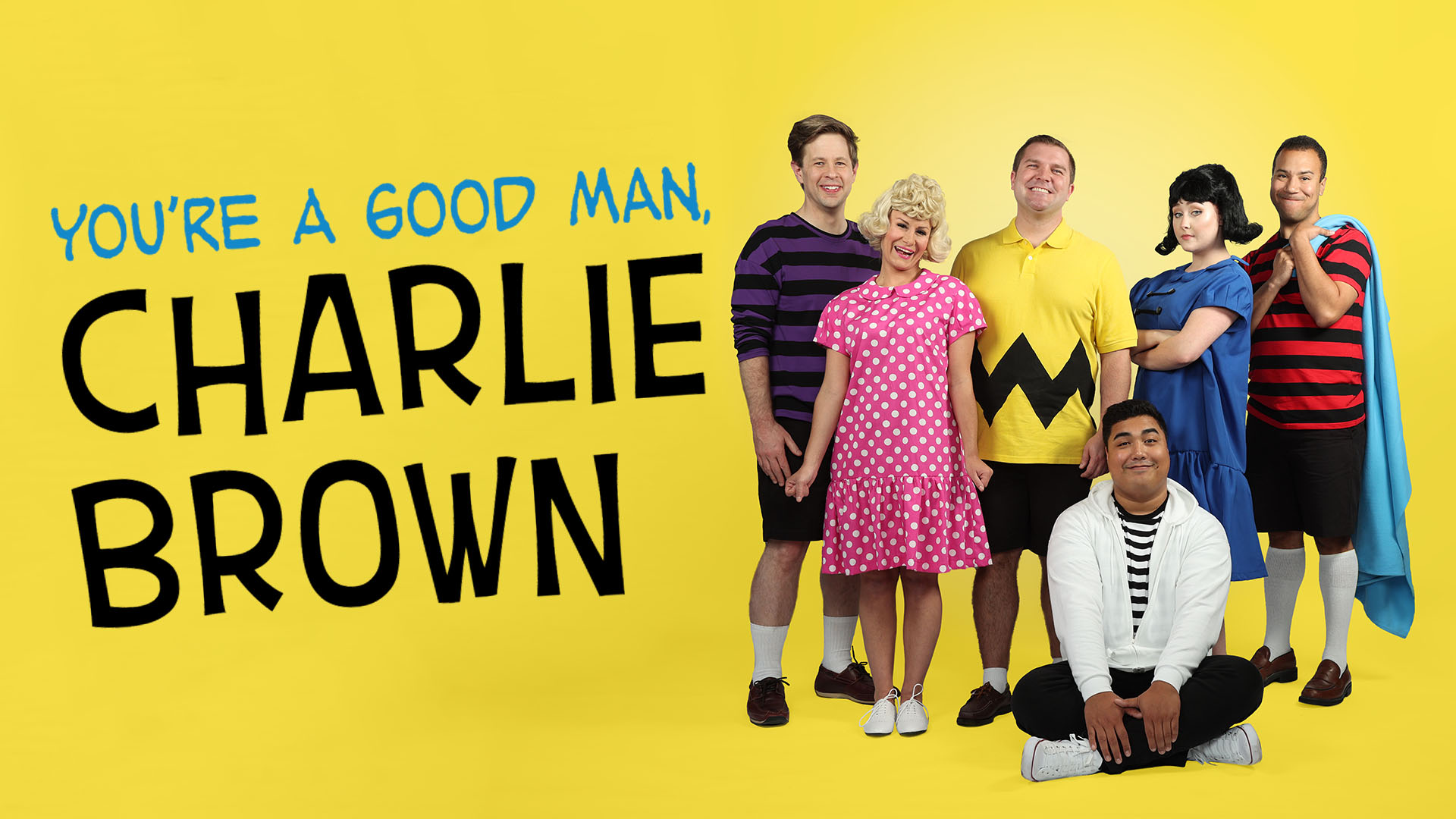 Cast photo of You're a Good Man, Charlie Brown