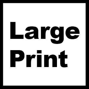 Large Print icon