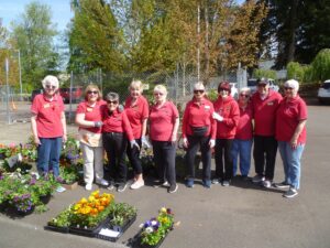 Broadway Rose Staff and Guild members at an event in Lake Oswego.