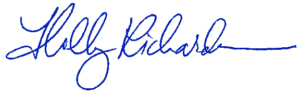 Holly Richards signature