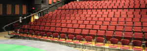 New Stage audience accessible row