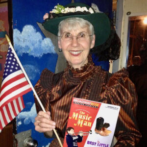 Photo of Bonnie Conger in costume for The Music Man.