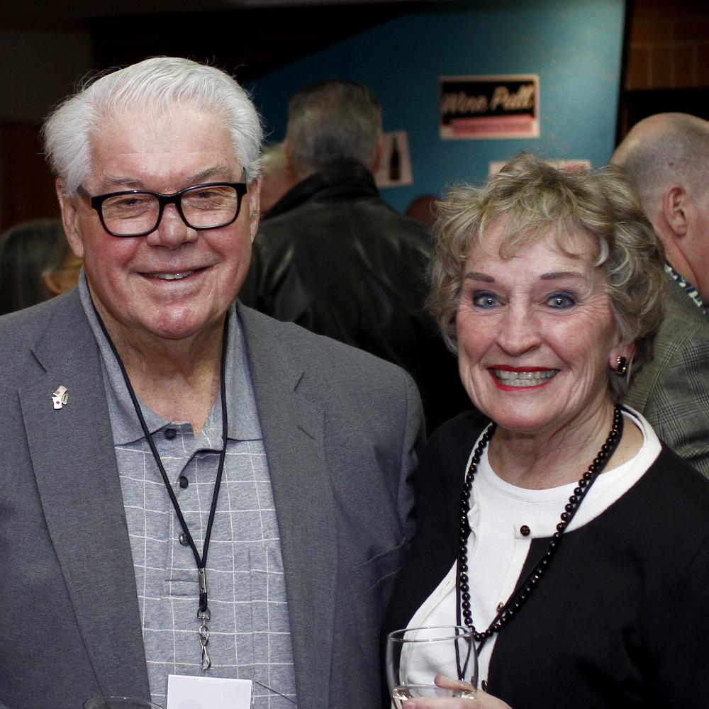 Dick and Jane at the annual Broadway Rose gala