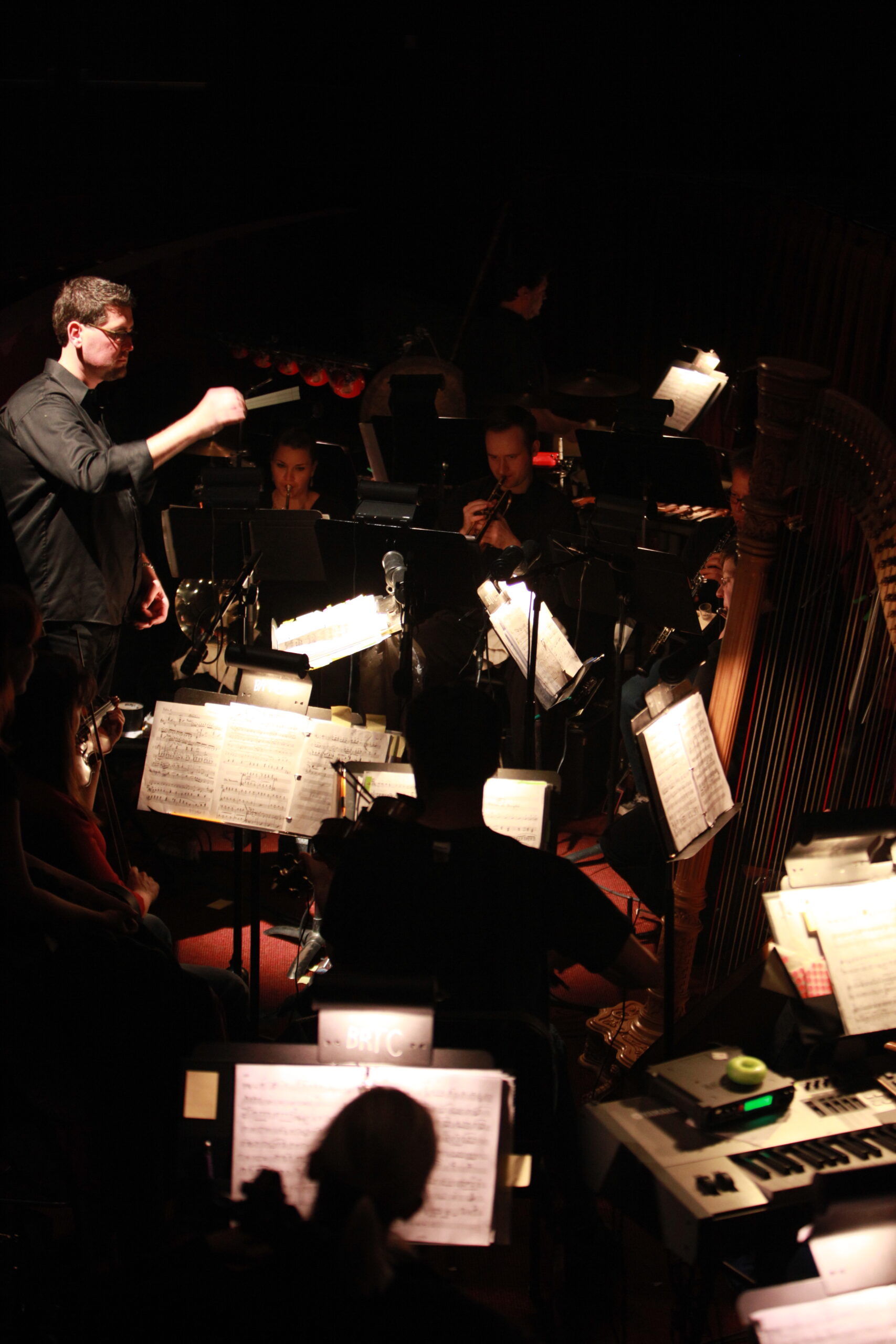 The King and I Alan conducting the orchestra for The King and I (2010).
