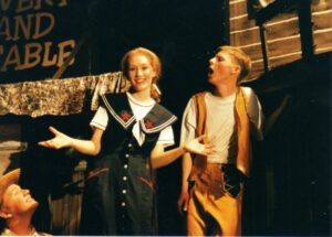 Holly as Polly Baker in her high school's production of Crazy For You