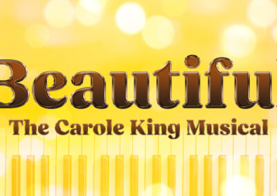 Logo for Beautiful, the Carole King musical.
