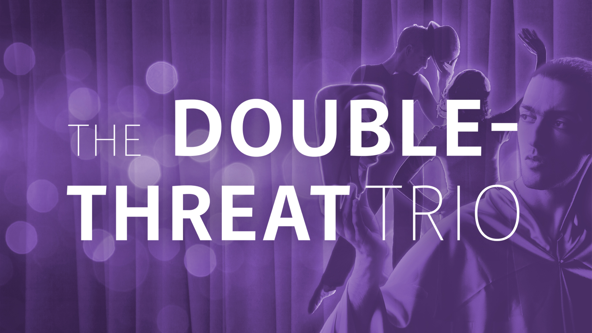 Logo for The Double-Threat Trio.