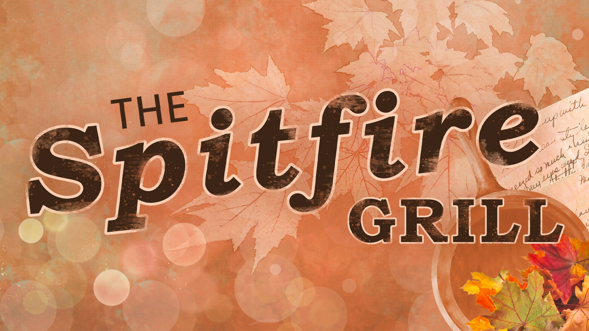 Logo for The Spitfire Grill .