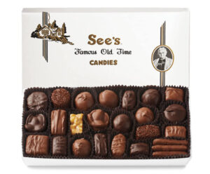 Photo of a box of See's Candies. So chocolately!