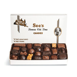 Photo of a box of See's Candies. So chocolately!