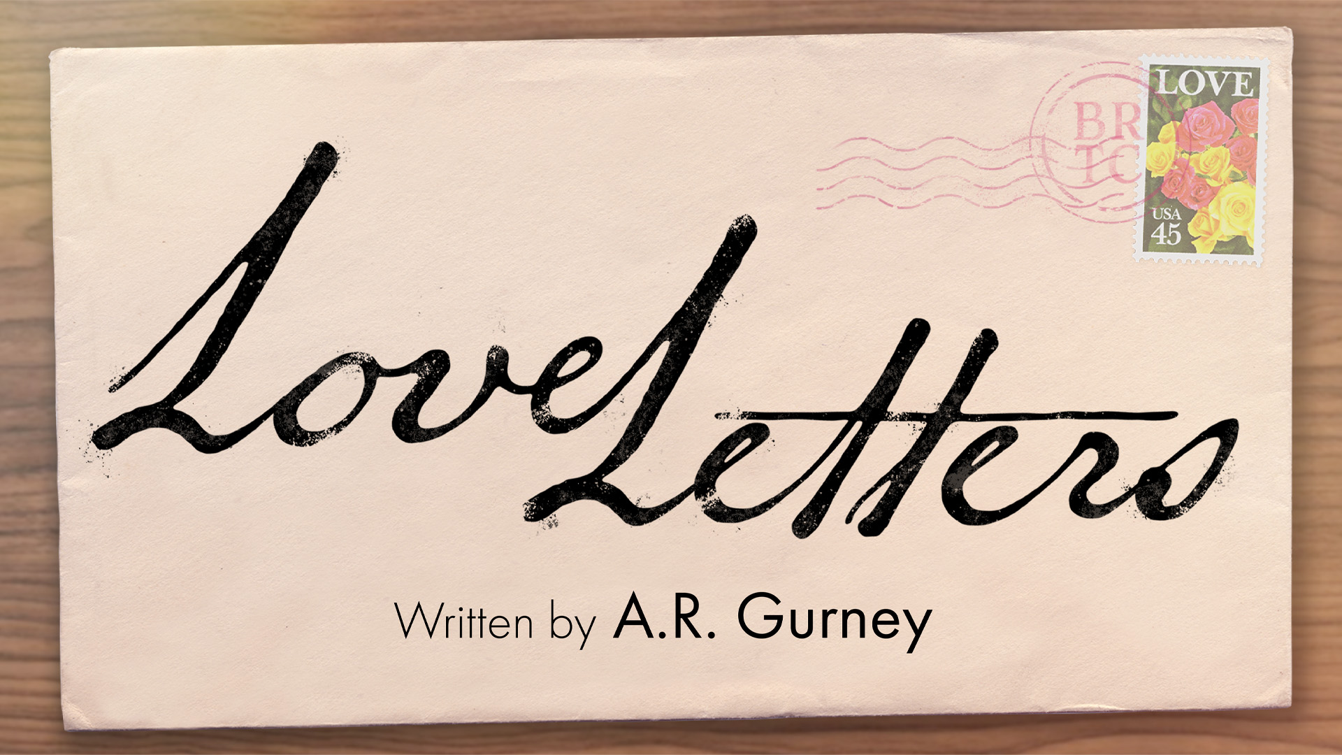 Love Letters Logo for Love Letters, coming Valentine's Day at 7:30 p.m.