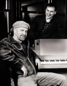Photo of James Valcq and co-author Fred Alley. Photo by Justin Romeo.