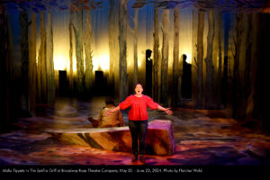 Malia Tippets in The Spitfire Grill at Broadway Rose Theatre Company, May 30 - June 23, 2024. Photo by Fletcher Wold.