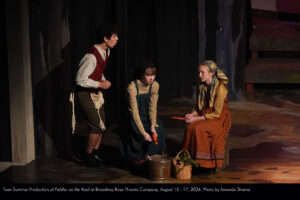 Teen Summer Production of Fiddler on the Roof at the Broadway Rose Theatre Company. August 15 to 17, 2024. Photo by Amanda Shama.