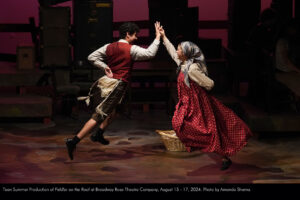 Teen Summer Production of Fiddler on the Roof at the Broadway Rose Theatre Company. August 15 to 17, 2024. Photo by Amanda Shama.