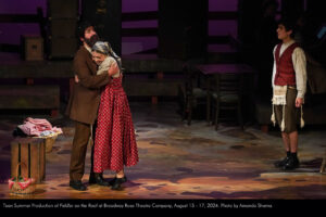Teen Summer Production of Fiddler on the Roof at the Broadway Rose Theatre Company. August 15 to 17, 2024. Photo by Amanda Shama.