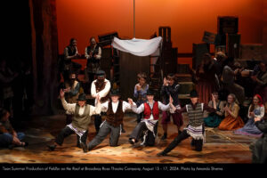 Teen Summer Production of Fiddler on the Roof at the Broadway Rose Theatre Company. August 15 to 17, 2024. Photo by Amanda Shama.