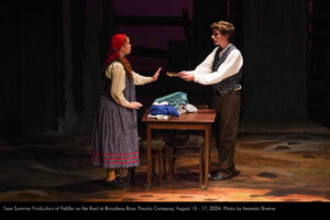 Teen Summer Production of Fiddler on the Roof at the Broadway Rose Theatre Company. August 15 to 17, 2024. Photo by Amanda Shama.
