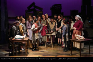 Teen Summer Production of Fiddler on the Roof at the Broadway Rose Theatre Company. August 15 to 17, 2024. Photo by Amanda Shama.
