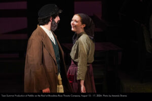 Teen Summer Production of Fiddler on the Roof at the Broadway Rose Theatre Company. August 15 to 17, 2024. Photo by Amanda Shama.