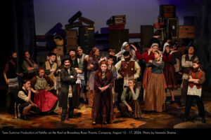 Teen Summer Production of Fiddler on the Roof at the Broadway Rose Theatre Company. August 15 to 17, 2024. Photo by Amanda Shama.