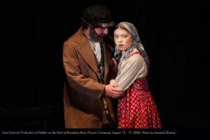 Teen Summer Production of Fiddler on the Roof at the Broadway Rose Theatre Company. August 15 to 17, 2024. Photo by Amanda Shama.