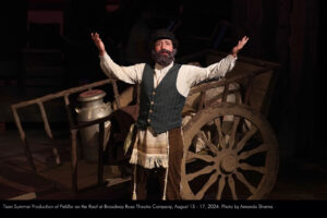 Teen Summer Production of Fiddler on the Roof at the Broadway Rose Theatre Company. August 15 to 17, 2024. Photo by Amanda Shama.