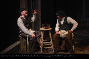 Teen Summer Production of Fiddler on the Roof at the Broadway Rose Theatre Company. August 15 to 17, 2024. Photo by Amanda Shama.