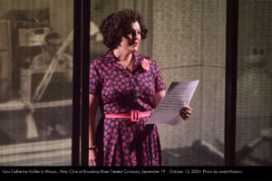Sara Catherine Holder in Always...Patsy Cline at Broadway Rose Theatre Company, September 19 - October 13, 2024. Photo by Jared McLean.