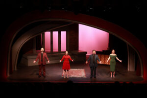 Photo of the gala musical revue performers.