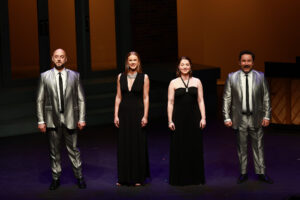 Photo of the gala musical revue performers.