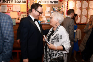 Photo of our guests mingling at the 2025 Prom Gala Weekend.