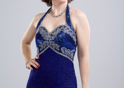 Courtney Fero in Anything Goes at Broadway Rose Theatre Company, July 31 - August 17, 2025. Photo by Fletcher Wold.