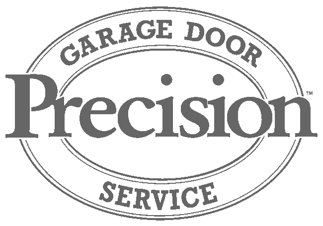 Logo for Precision Garage Door Service.