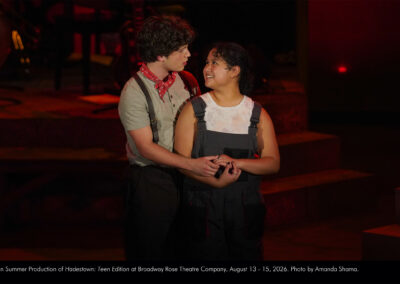 Teen Summer Production of Hadestown: Teen Edition at Broadway Rose Theatre Company, August 13 - 15, 2026. Photo by Amanda Shama.
