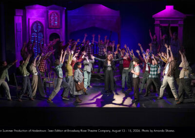 Teen Summer Production of Hadestown: Teen Edition at Broadway Rose Theatre Company, August 13 - 15, 2026. Photo by Amanda Shama.