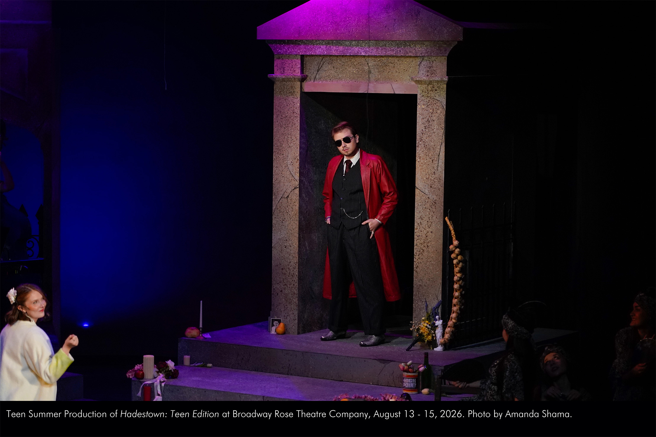 Teen Summer Production of Hadestown: Teen Edition at Broadway Rose Theatre Company, August 13 - 15, 2026. Photo by Amanda Shama.